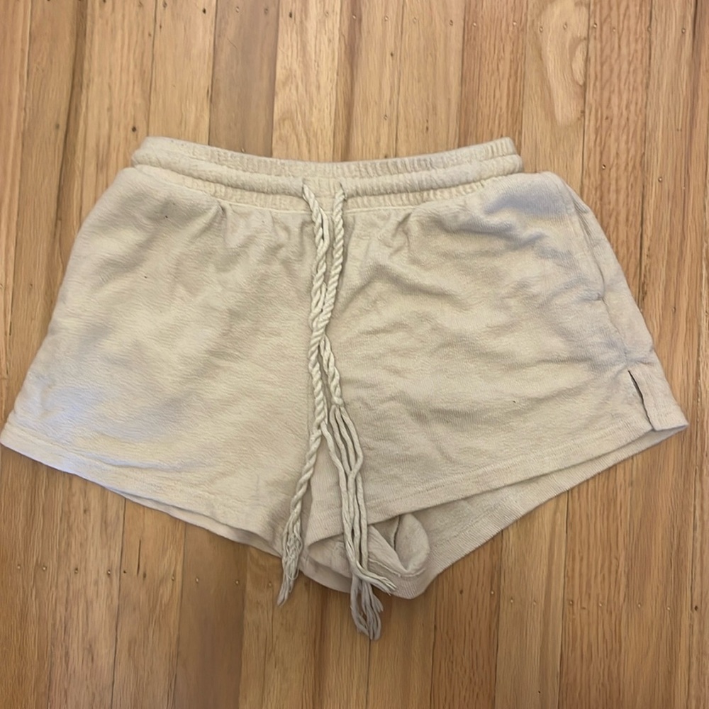 Towel material shorts